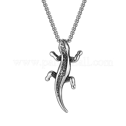 Colliers pendentifs vintage en acier inoxydable 304 pour hommes&nbsp;WG5B571-01