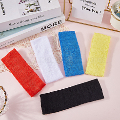 5 шт. эластичные повязки для занятий спортом из хлопка и спандекса двух цветов&nbsp;OHAR-CY0001-13