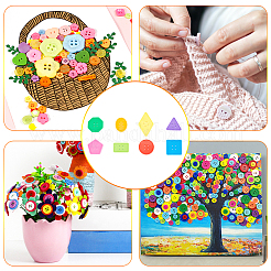Früherziehung Sortierzählspielzeug für den Kindergarten&nbsp;AJEW-WH0033-65