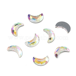 Cabochons à facettes en verre strass k9&nbsp;EGLA-O007-30A-1