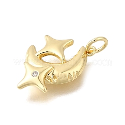 Латунные микро проложить кубического циркония подвески&nbsp;KK-U072-16G