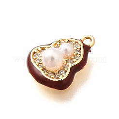 Латунные микро проложить кубического циркония подвески&nbsp;KK-C085-21G