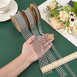 3 рулон 3 видов пластиковых страз для отделки&nbsp;DIY-FG0007-04B