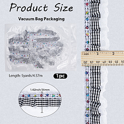5 Yards Polyester-Spitzenband&nbsp;OCOR-GF0006-20C