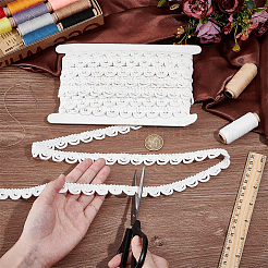 10 ярд хлопкового кружева для отделки&nbsp;OCOR-PH0007-18B-02