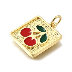 Латунь эмаль подвески&nbsp;KK-Z104-06G-04