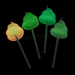 Большие подвески из светящейся прозрачной смолы с героями мультфильмов&nbsp;CRES-F024-02A