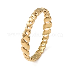 Bracelets manchettes à charnière ouverte en acier inoxydable 304&nbsp;SA-CBA7A40-05G