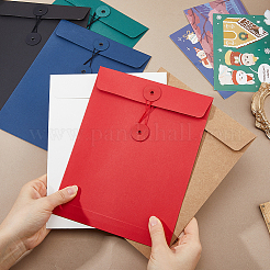 6 cartella portadocumenti con busta di carta a 6 colori&nbsp;AJEW-FH0007-81B