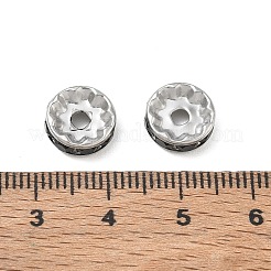 Strass-Abstandshalterperlen aus Edelstahl 304&nbsp;RB-CBA18B7-01P-12
