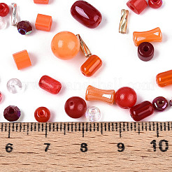 Выпечка краска стеклянные бусины&nbsp;GLAA-SZC0007-04B