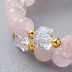 Dos bucles de pulseras de abrigo de moda&nbsp;BJEW-JB04689-03
