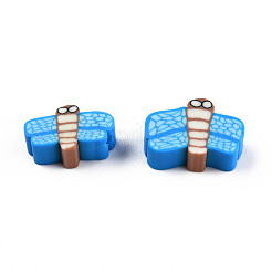 Abalorios de arcilla polimérica hechos a mano&nbsp;CLAY-N010-087B-07