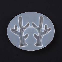 Bricolage accessoires de décoration de bois de noël moules en silicone&nbsp;DIY-G060-01