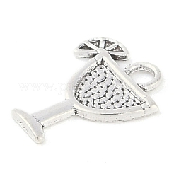 Тибетский стиль коктейль стакан сплава подвески&nbsp;TIBEP-Q054-03AS-RS