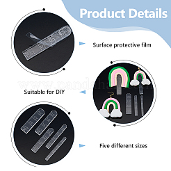 5 Stück Acryllineale&nbsp;TOOL-WH0155-230