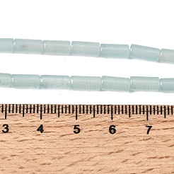 Hilos de abalorios de jade blanco natural&nbsp;G-Z145-A01-01B