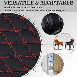PVC-Leder mit Schaumstoffgewebe&nbsp;DIY-WH0671-392C