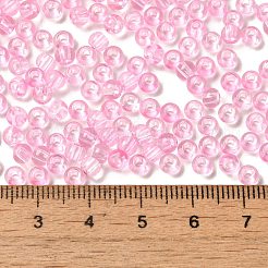 Стеклянные бусины прозрачных цветов&nbsp;SEED-P007-02A-08