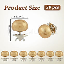 30 шт. броши из искусственного жемчуга ABS&nbsp;JEWB-GF0011-53A