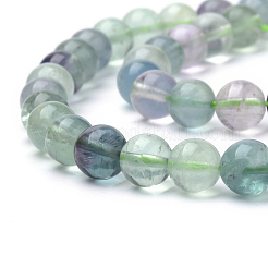 Perline fluorite naturale fili&nbsp;G-S150-38-10mm