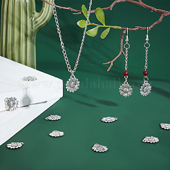 120 шт. Подвески из сплава в тибетском стиле&nbsp;TIBEP-SC0002-07