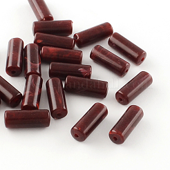 Колонки имитация драгоценных камней акриловые бусины X-OACR-R030-M