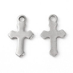 Подвески-крестики из нержавеющей стали марки 304&nbsp;LS-STAS-F192-080P