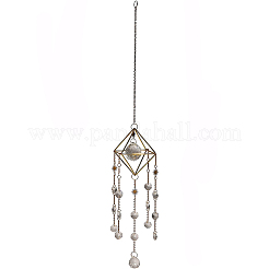 Стеклянный круглый кулон украшение&nbsp;PW-WG12254-01