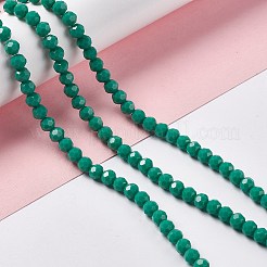 Граненые(32 грань) нити стеклянных бусин&nbsp;LS-EGLA-J042-36B-11