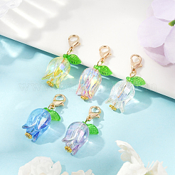 30 шт. маркер для стежка-тюльпан&nbsp;HJEW-SC0002-20