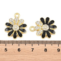 Anhänger aus schwarzer Emaille&nbsp;FIND-C095-04G