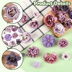 60 Stück Stoffblume&nbsp;DIY-SP0005-73B