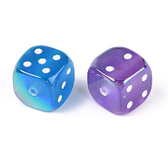 Непрозрачные акриловые бусины с УФ-покрытием&nbsp;JACR-T003-03