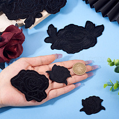 9 шт. 3 стиля компьютерной вышивки тканевых нашивок&nbsp;PATC-TA0001-28