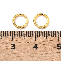 Messing Open Ringe springen&nbsp;X-JRC7mm-G-NR