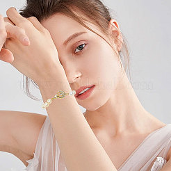 6 шт. латунная раскладывающаяся застежка с хрустальными стразами&nbsp;KK-CA0002-69A