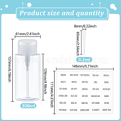 Пустые пластиковые бутылки из-под пресс-насоса&nbsp;CON-GO0001-06
