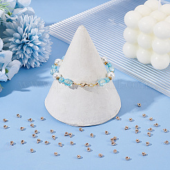 50шт латунные обжимные бусины&nbsp;KK-BC0012-85