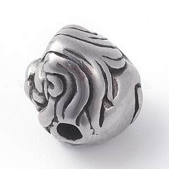 Perle in acciaio inossidabile chirurgico 316&nbsp;STAS-G186-15AS