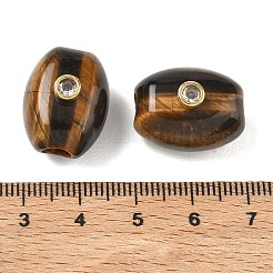 Natürliche Tigerauge europäischen Perlen&nbsp;GG-CBA105B-02H-G