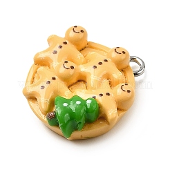 Рождественские подвески из непрозрачной смолы&nbsp;CRES-D314-02P-03