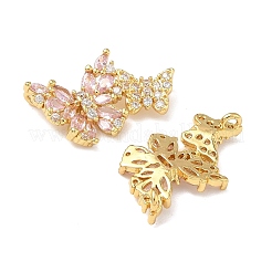 Латунные микро проложить кубического циркония подвески&nbsp;KK-H526-08G