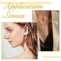 16 шт. 2-цветная латунная подвеска-птица с микропаве из прозрачного кубического циркония&nbsp;FIND-DC0003-26