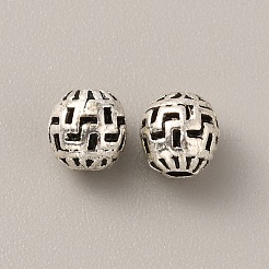 Tallone della lega di stile tibetano&nbsp;FIND-WH0034-46AS-02