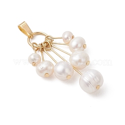 Подвески из натурального культивированного пресноводного жемчуга&nbsp;PALLOY-JF05050