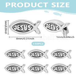 110 шт. бусины из сплава в тибетском стиле&nbsp;FIND-LP0002-27