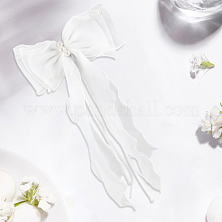 1 шт. бант из ткани заколки для волос из кожи аллигатора&nbsp;PHAR-CY0001-09B