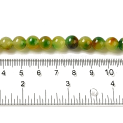 Naturali tinti giada bianca fili di perline&nbsp;G-M402-C03-21