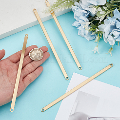 4 шт. браслеты-манжеты из нержавеющей стали&nbsp;DIY-UN0007-35G